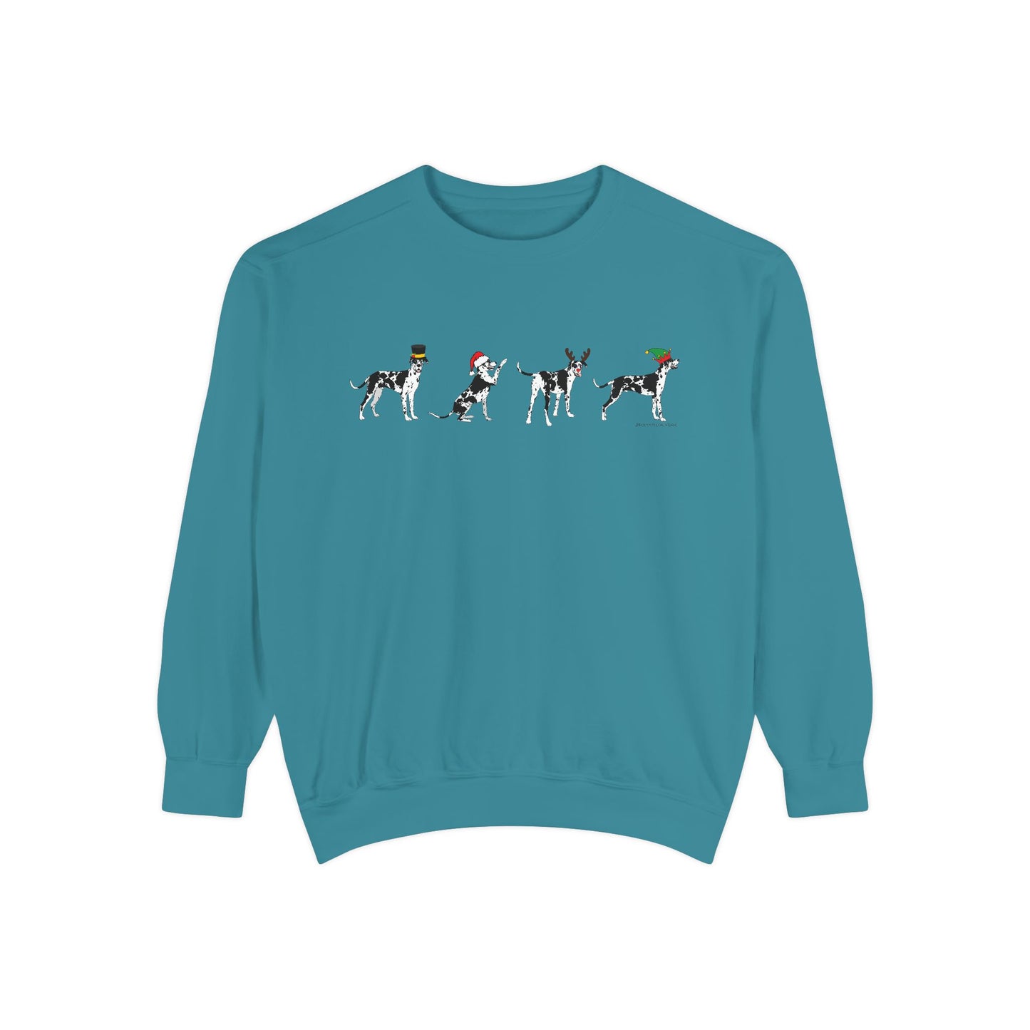 Christmas Rocco Comfort Colors Sweatshirt