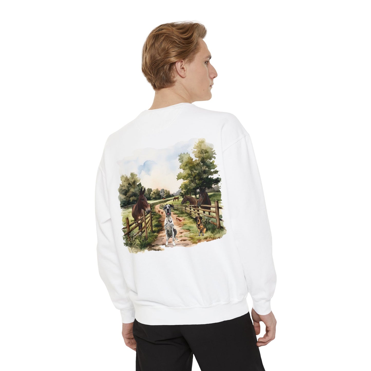 Rocco and Fam Comfort Colors Sweatshirt