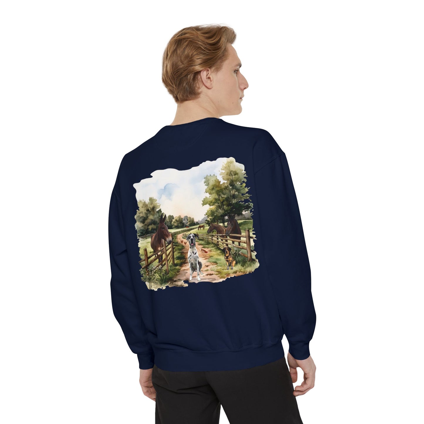 Rocco and Fam Comfort Colors Sweatshirt