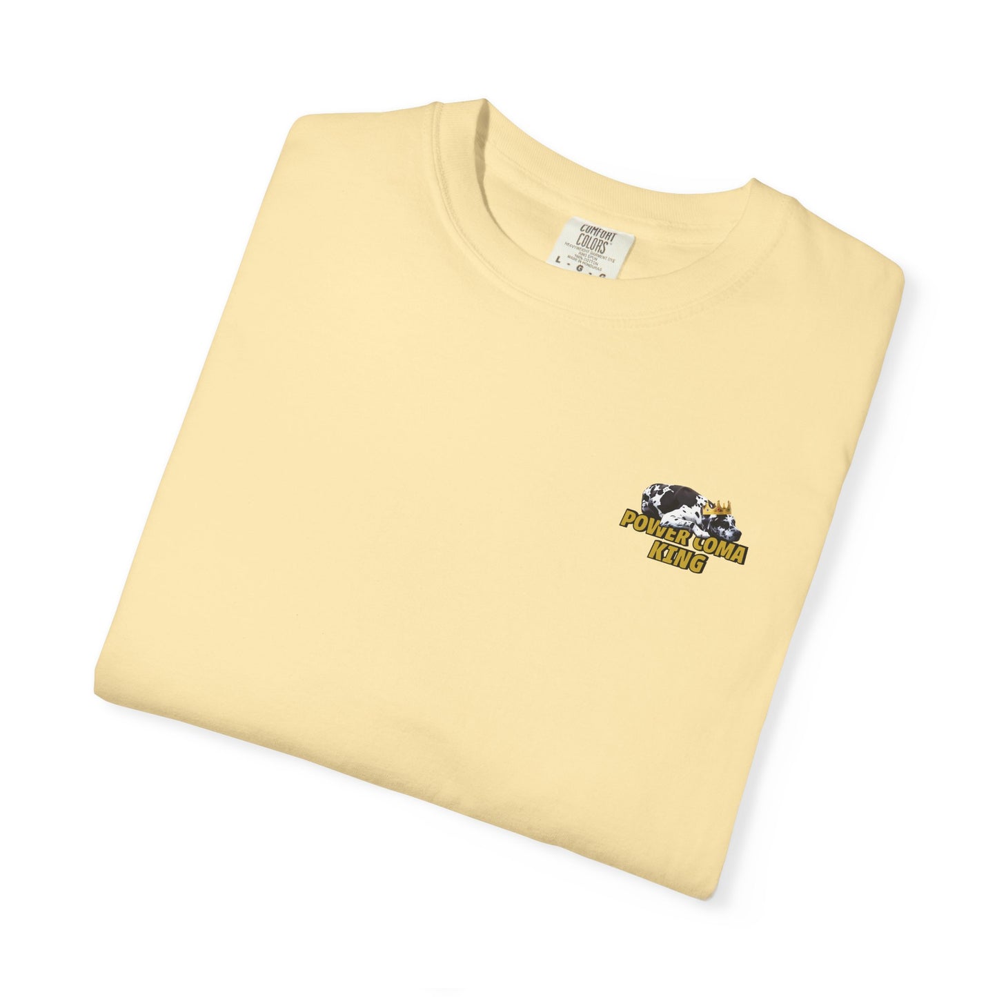 Power Coma King Comfort Colors Tee