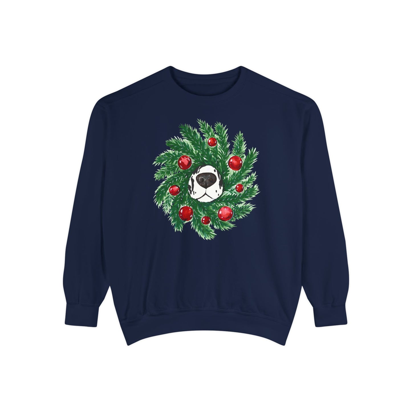 Wreath Rocco Comfort Colors Sweatshirt