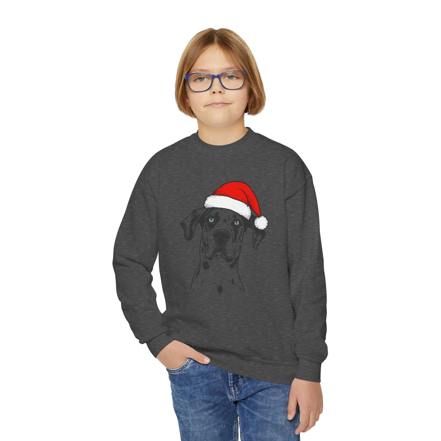 Santa Rocco Youth Crewneck Sweatshirt
