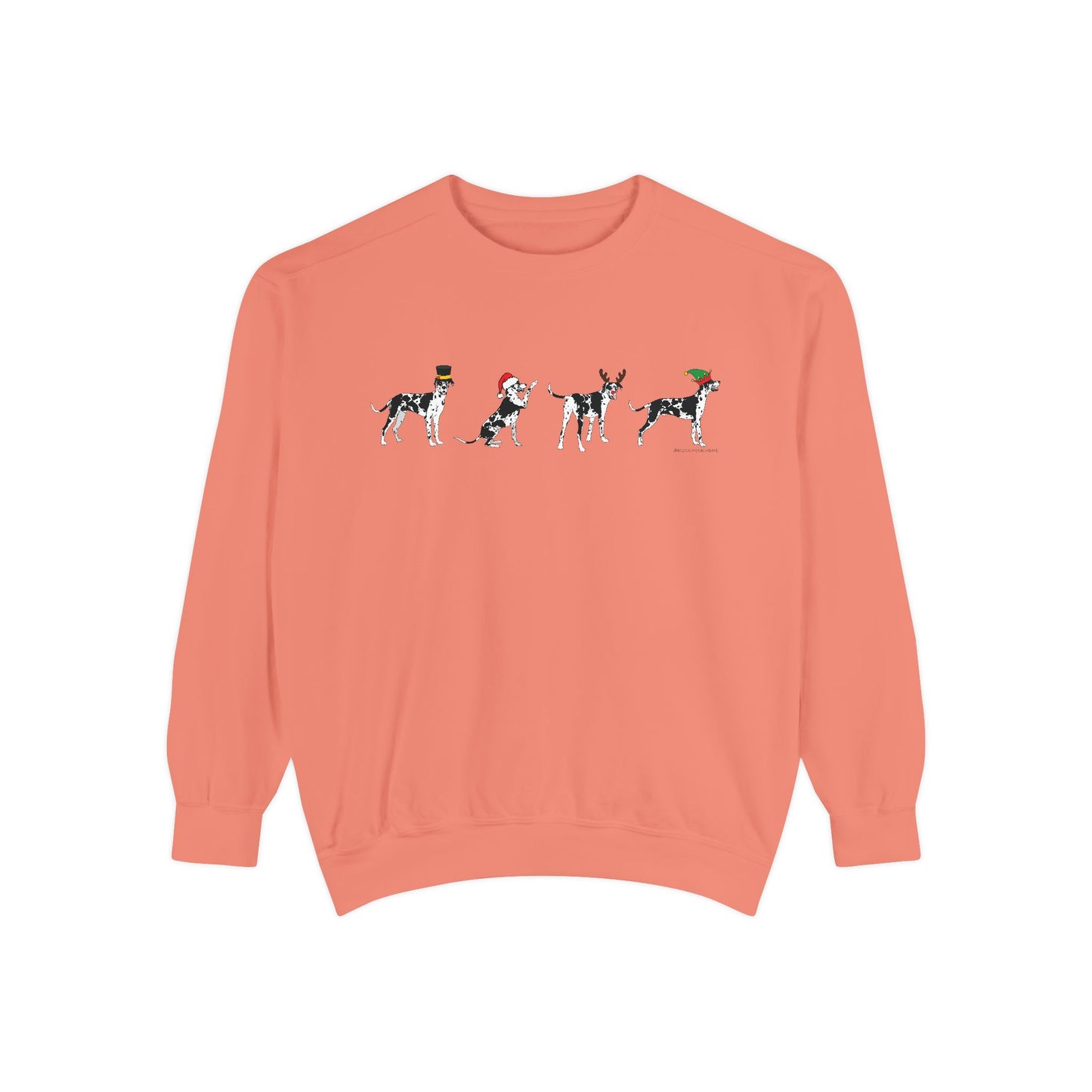 Christmas Rocco Comfort Colors Sweatshirt