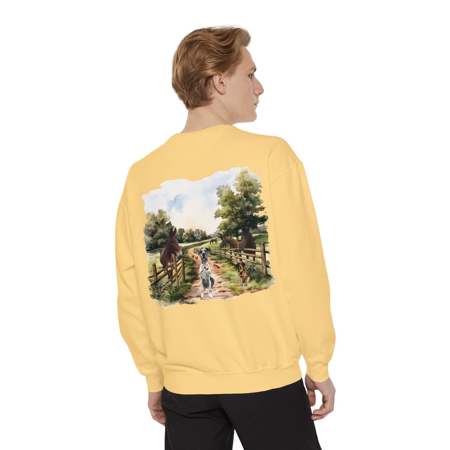 Rocco and Fam Comfort Colors Sweatshirt