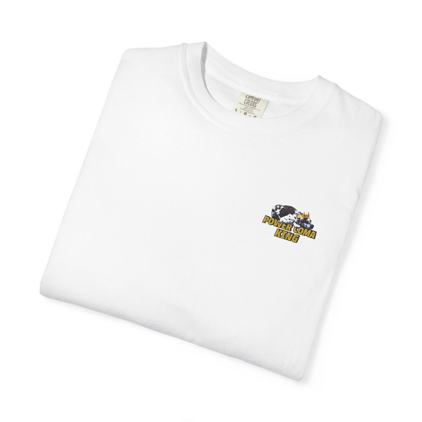 Power Coma King Comfort Colors Tee