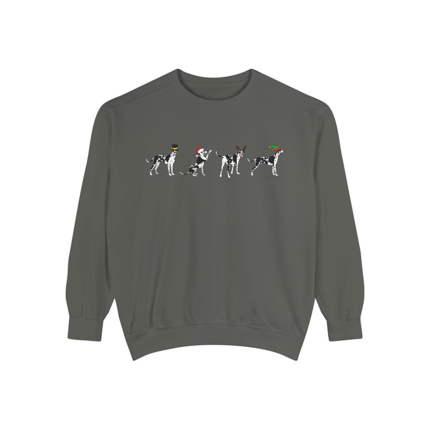 Christmas Rocco Comfort Colors Sweatshirt