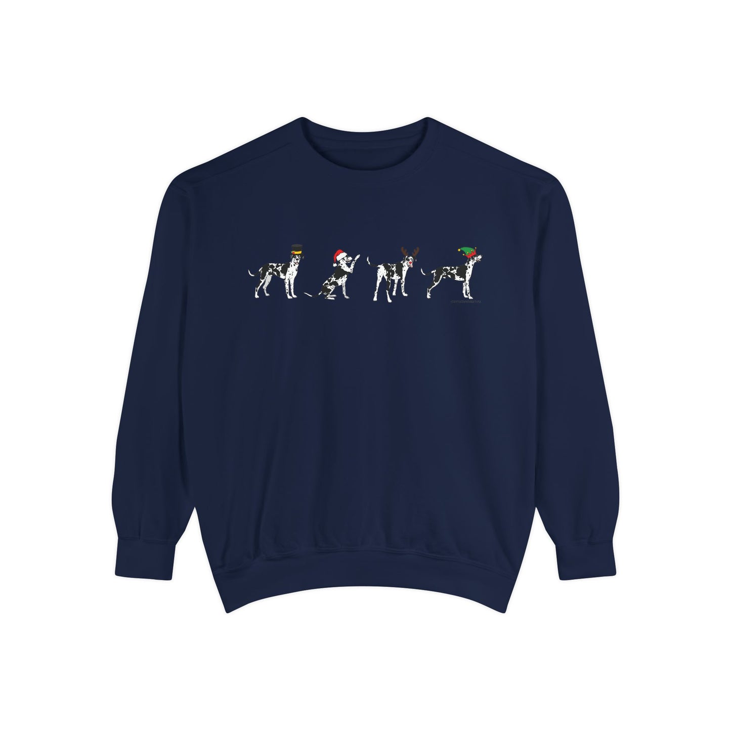 Christmas Rocco Comfort Colors Sweatshirt