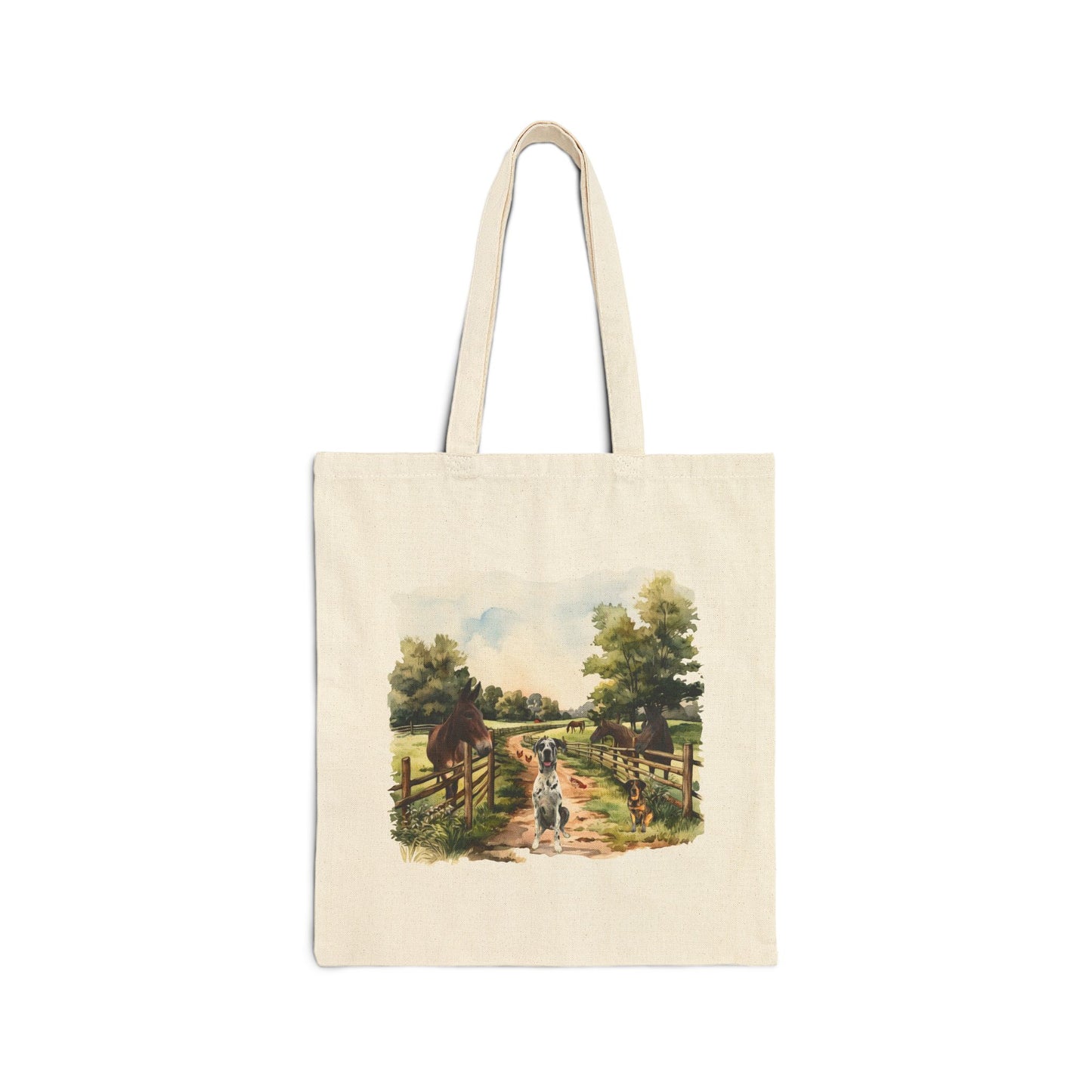 Rocco and Fam Canvas Tote Bag