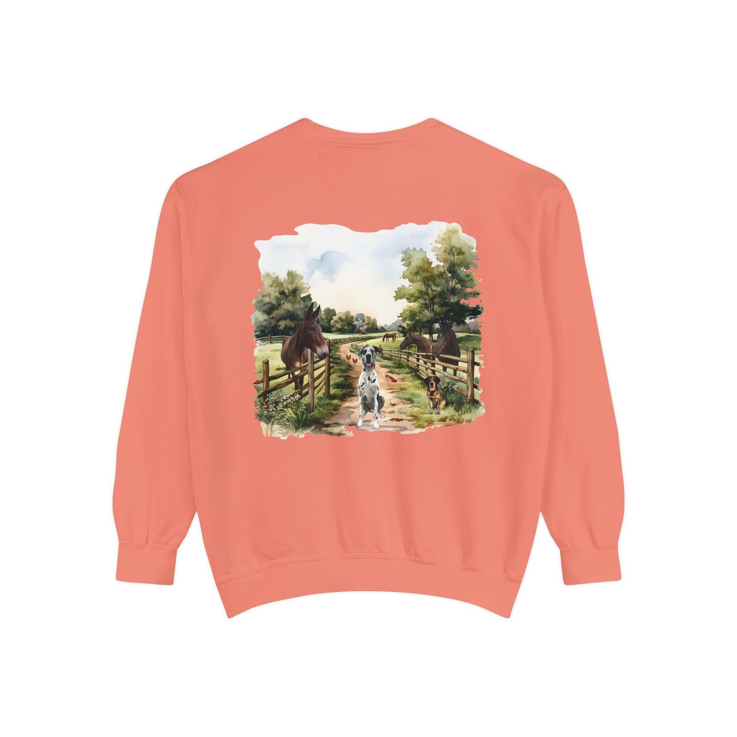 Rocco and Fam Comfort Colors Sweatshirt