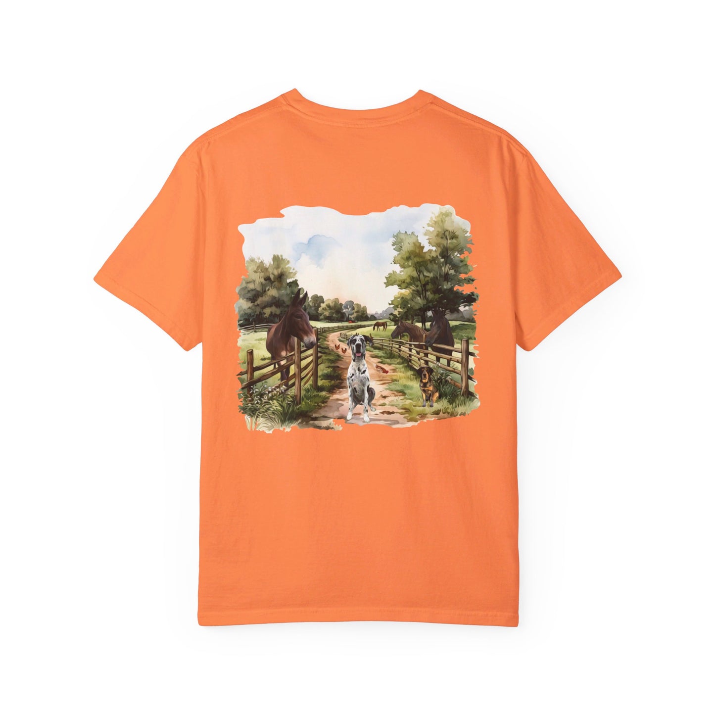 Rocco and Fam Comfort Colors Tee