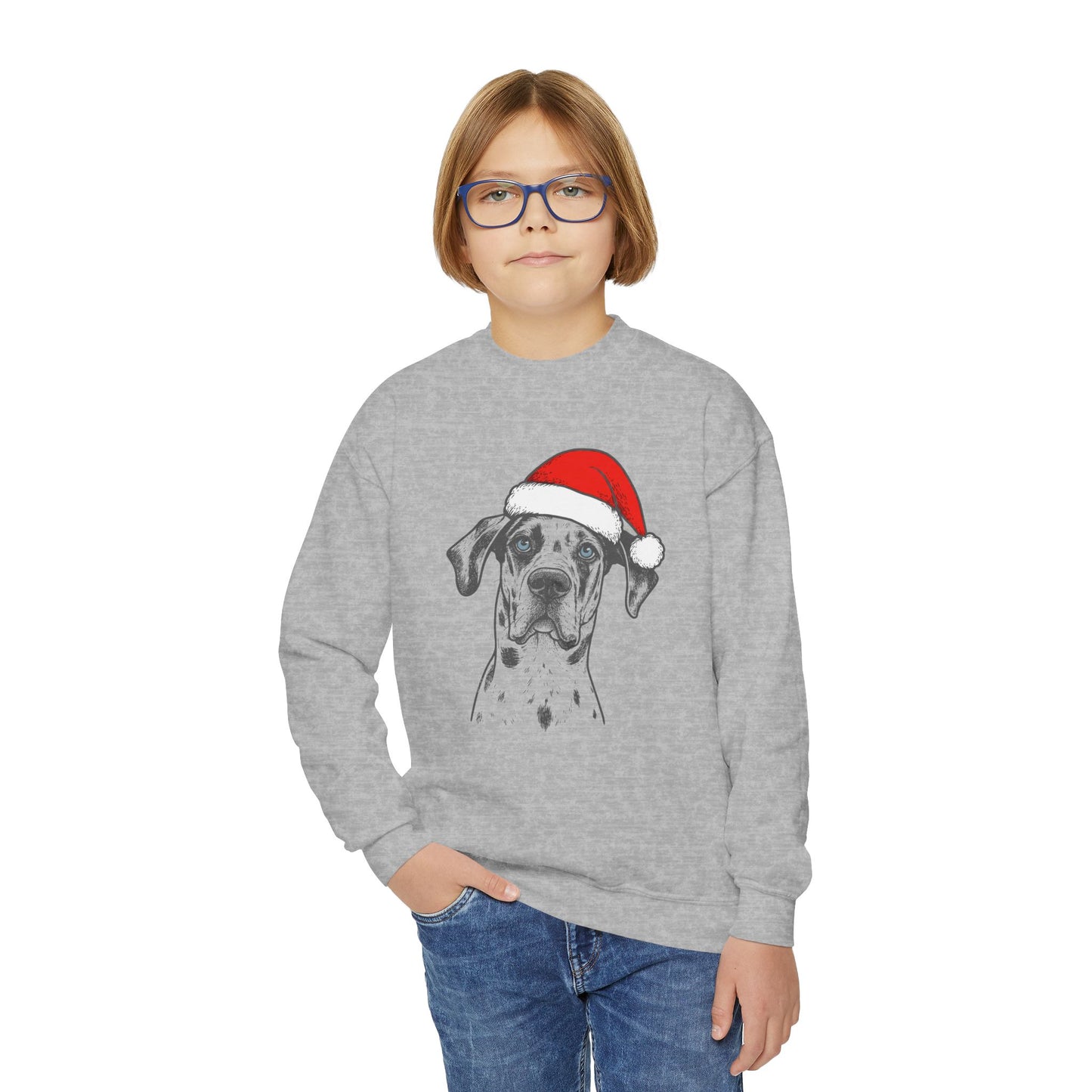 Santa Rocco Youth Crewneck Sweatshirt