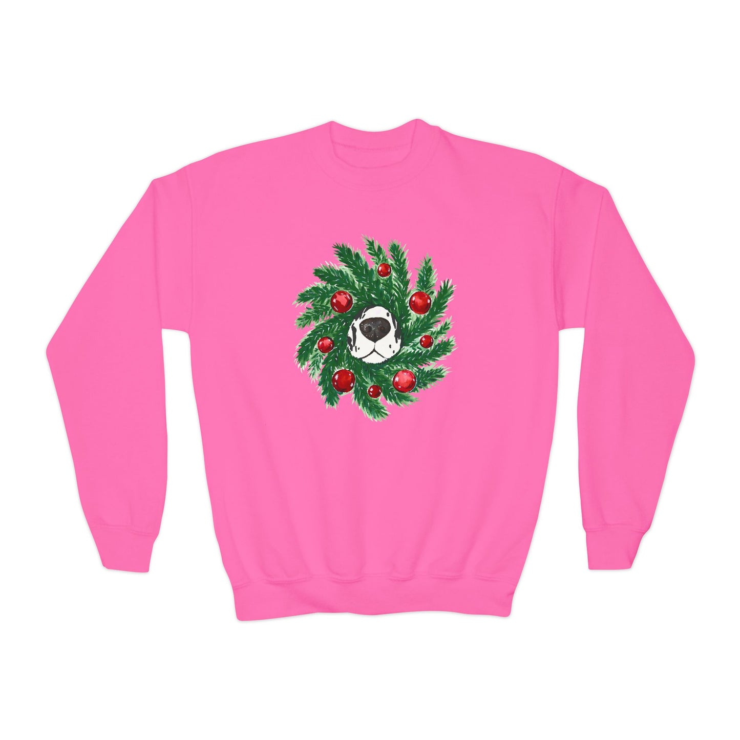 Wreath Rocco Youth Crewneck Sweatshirt