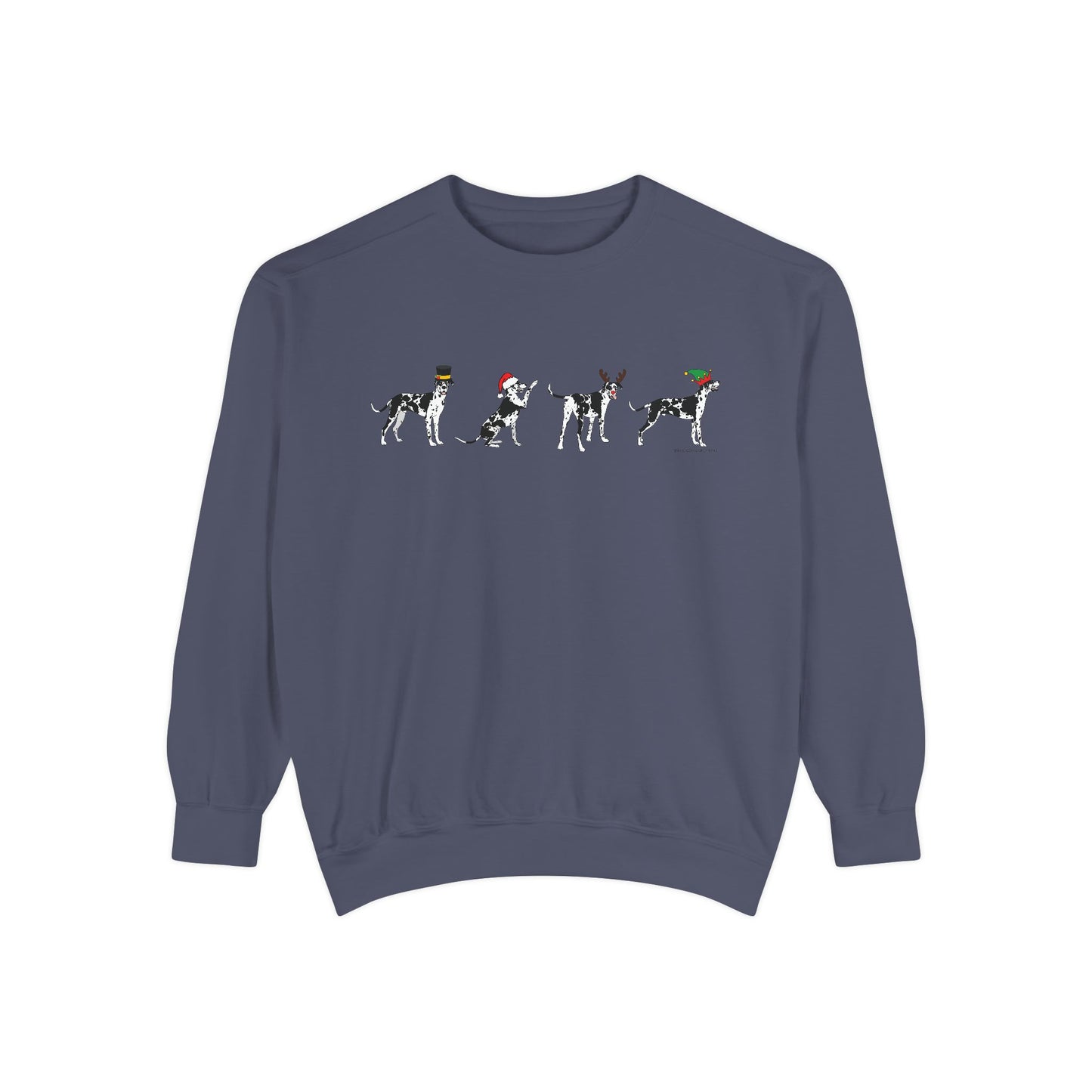 Christmas Rocco Comfort Colors Sweatshirt