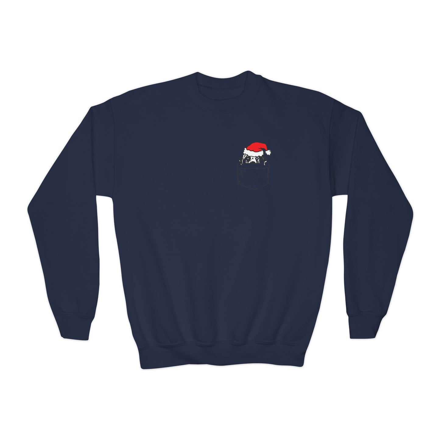 Pocket Rocco Youth Crewneck Sweatshirt