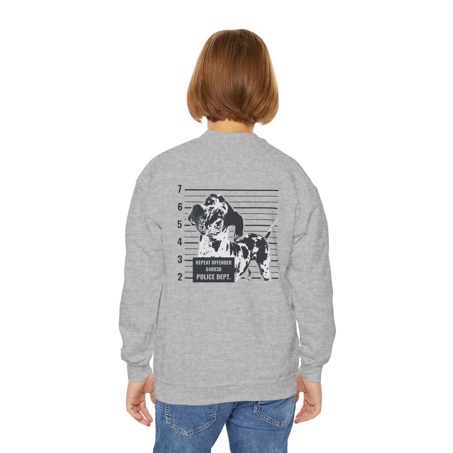 #FreeRocco Youth Crewneck Sweatshirt