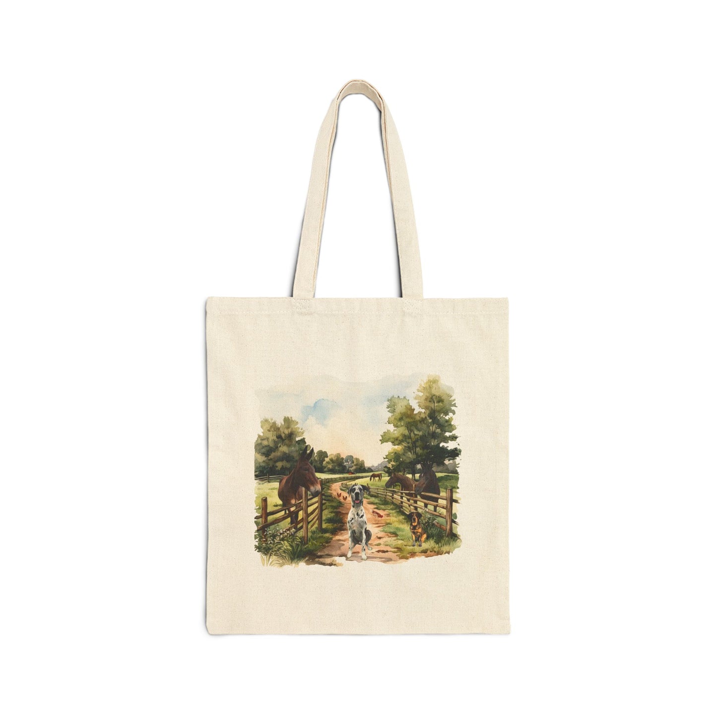 Rocco and Fam Canvas Tote Bag