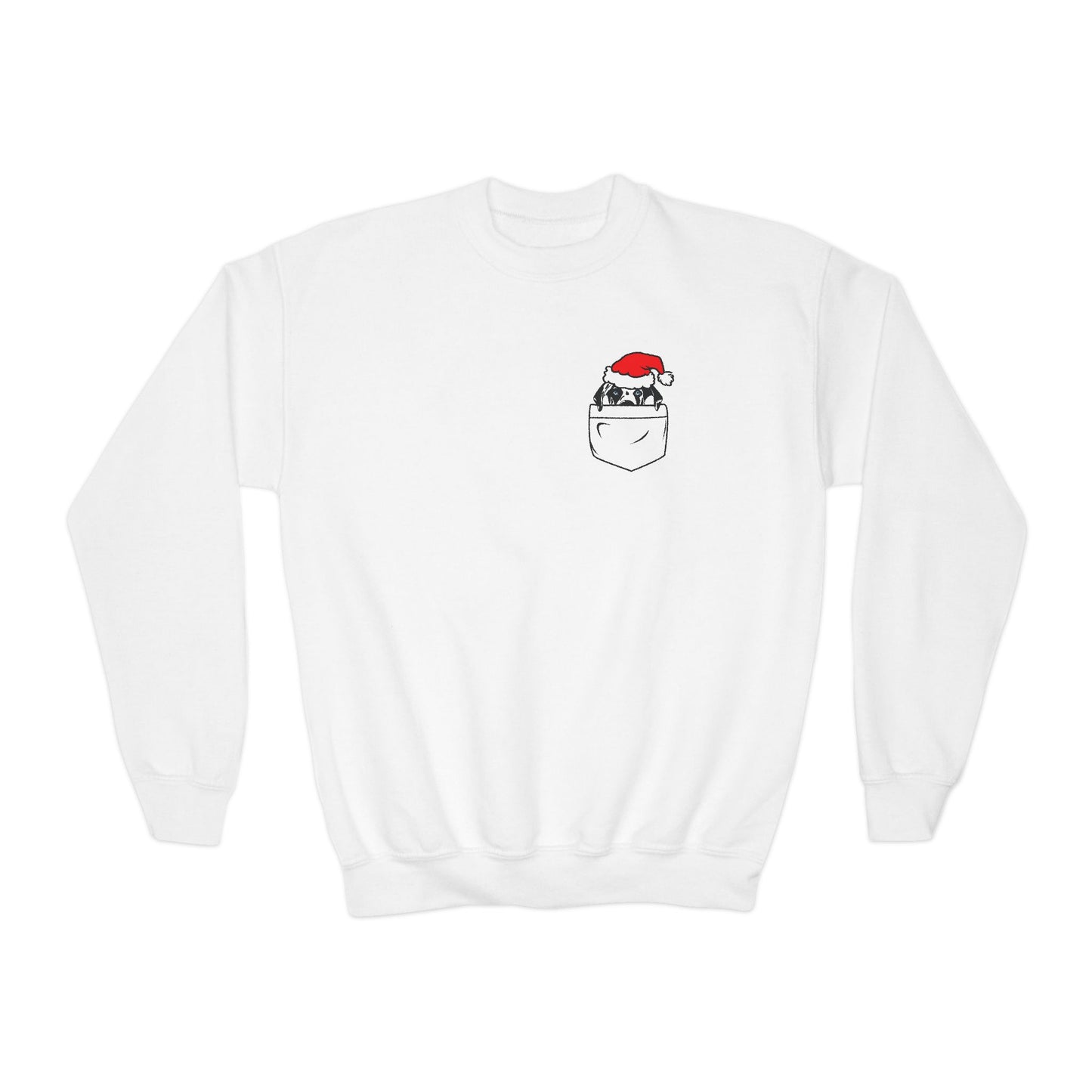 Pocket Rocco Youth Crewneck Sweatshirt