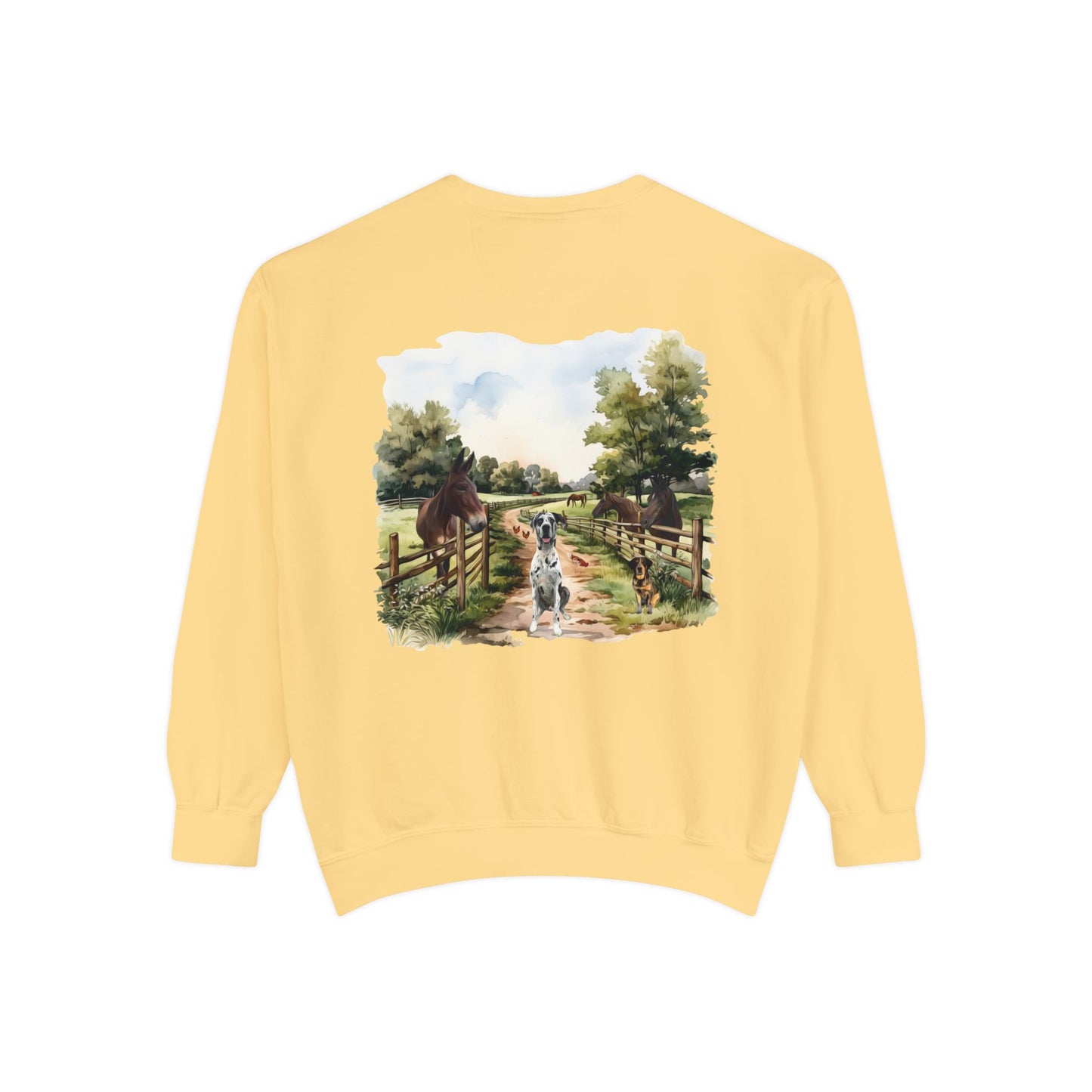 Rocco and Fam Comfort Colors Sweatshirt