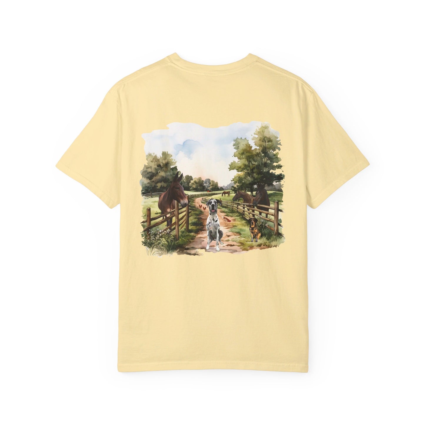 Rocco and Fam Comfort Colors Tee