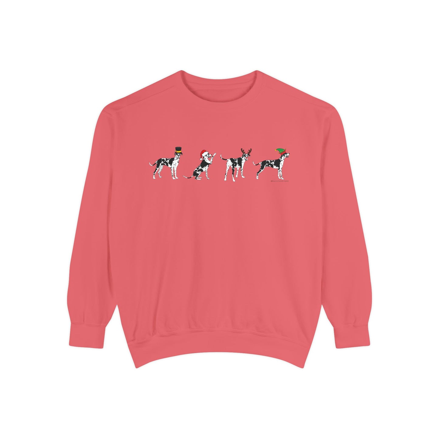 Christmas Rocco Comfort Colors Sweatshirt