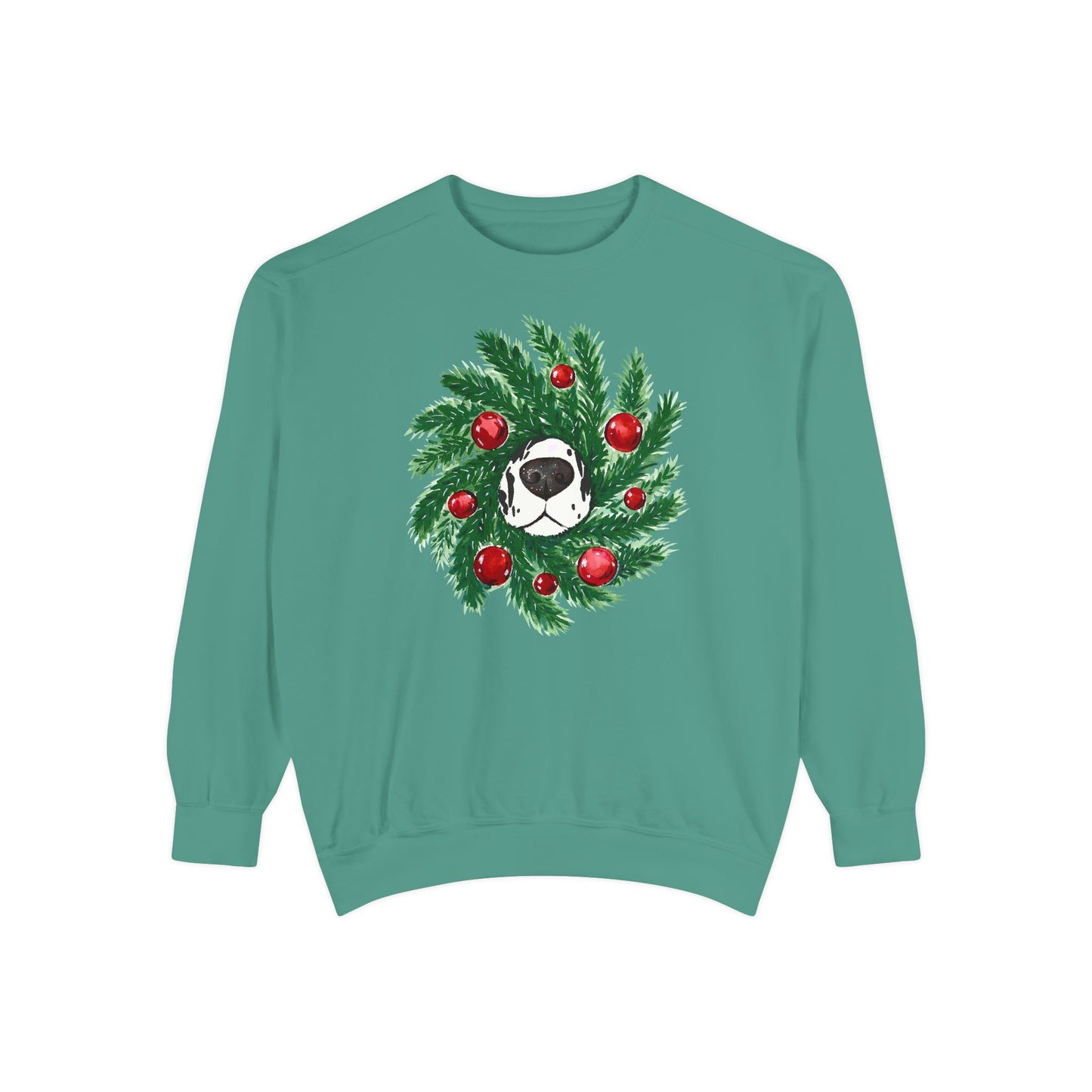 Wreath Rocco Comfort Colors Sweatshirt