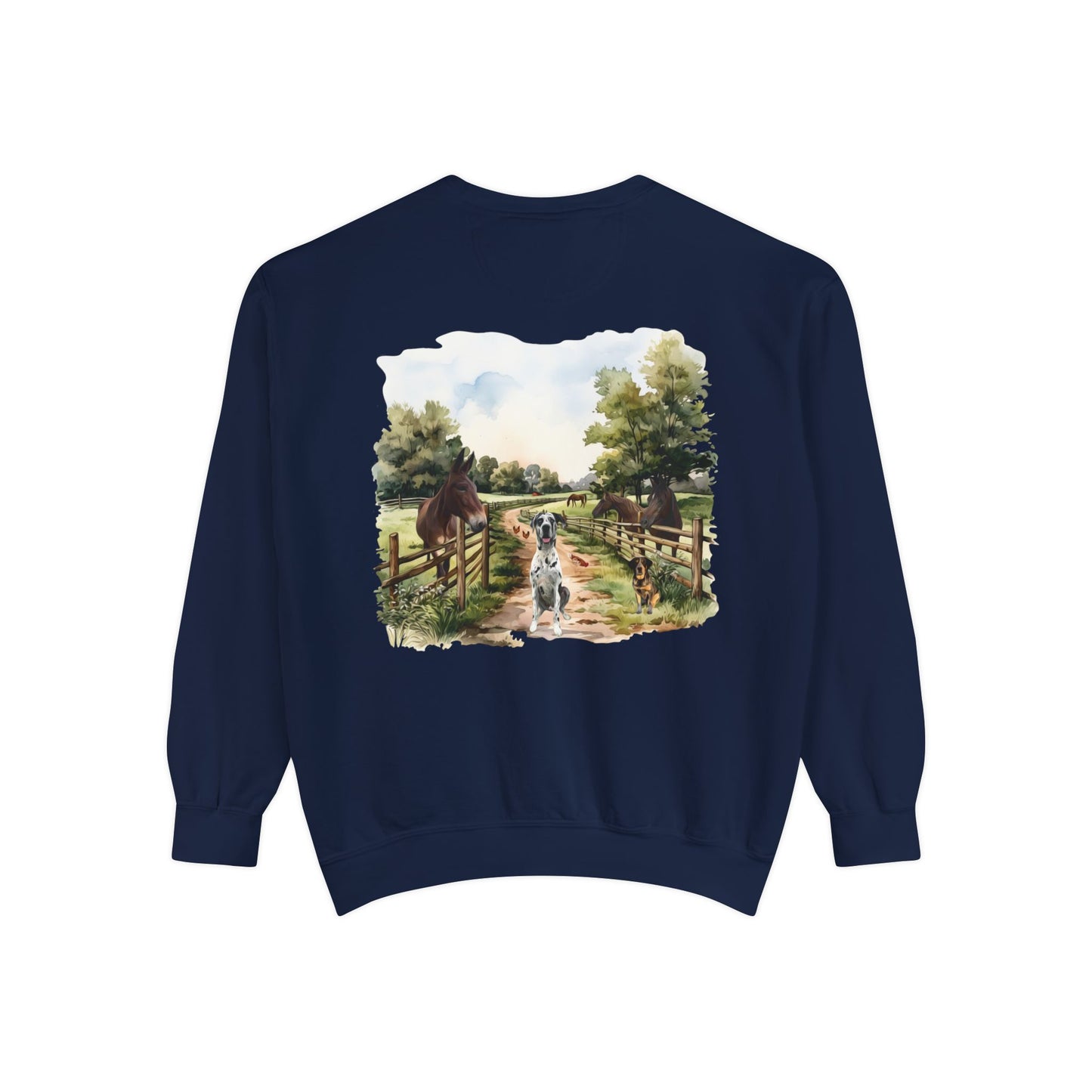 Rocco and Fam Comfort Colors Sweatshirt