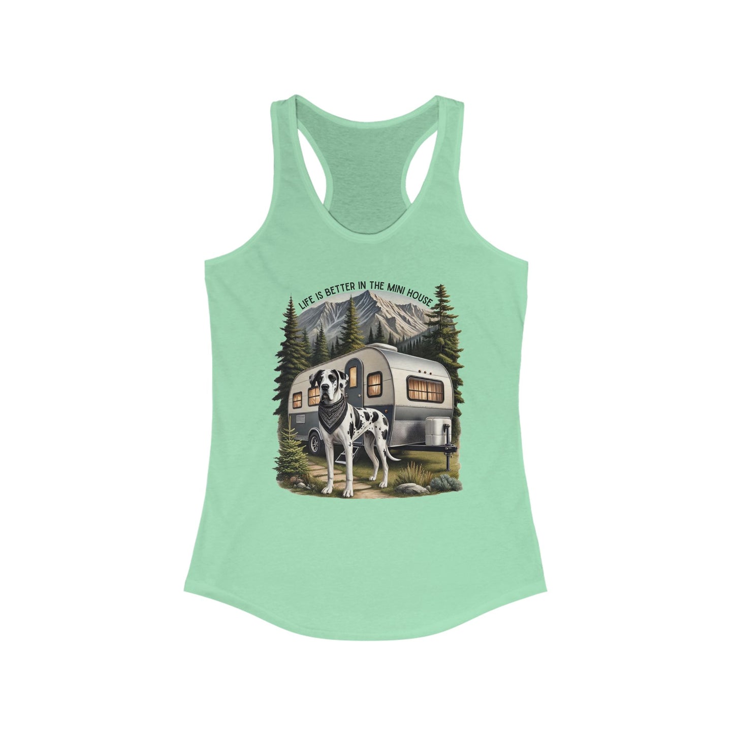 Mini House Women's Racerback Tank