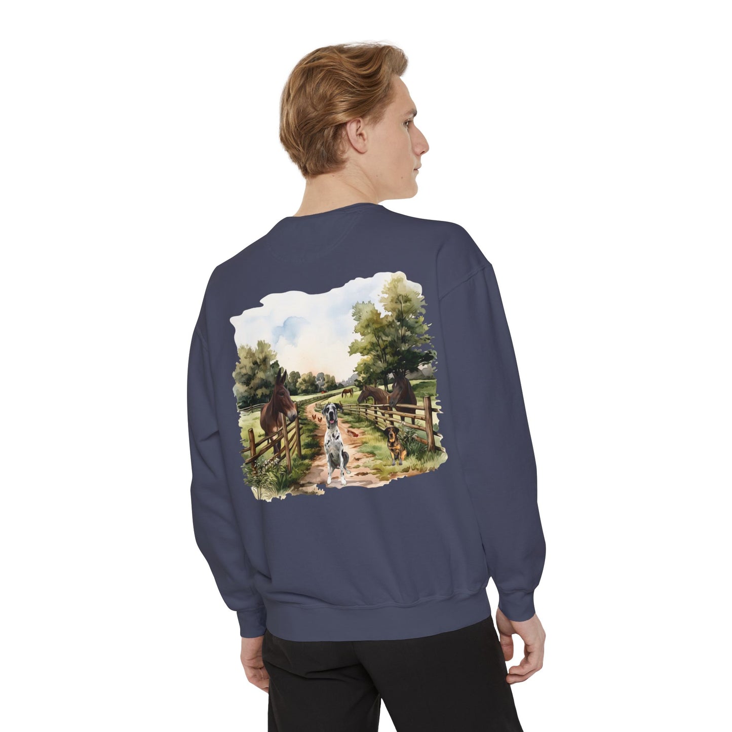 Rocco and Fam Comfort Colors Sweatshirt