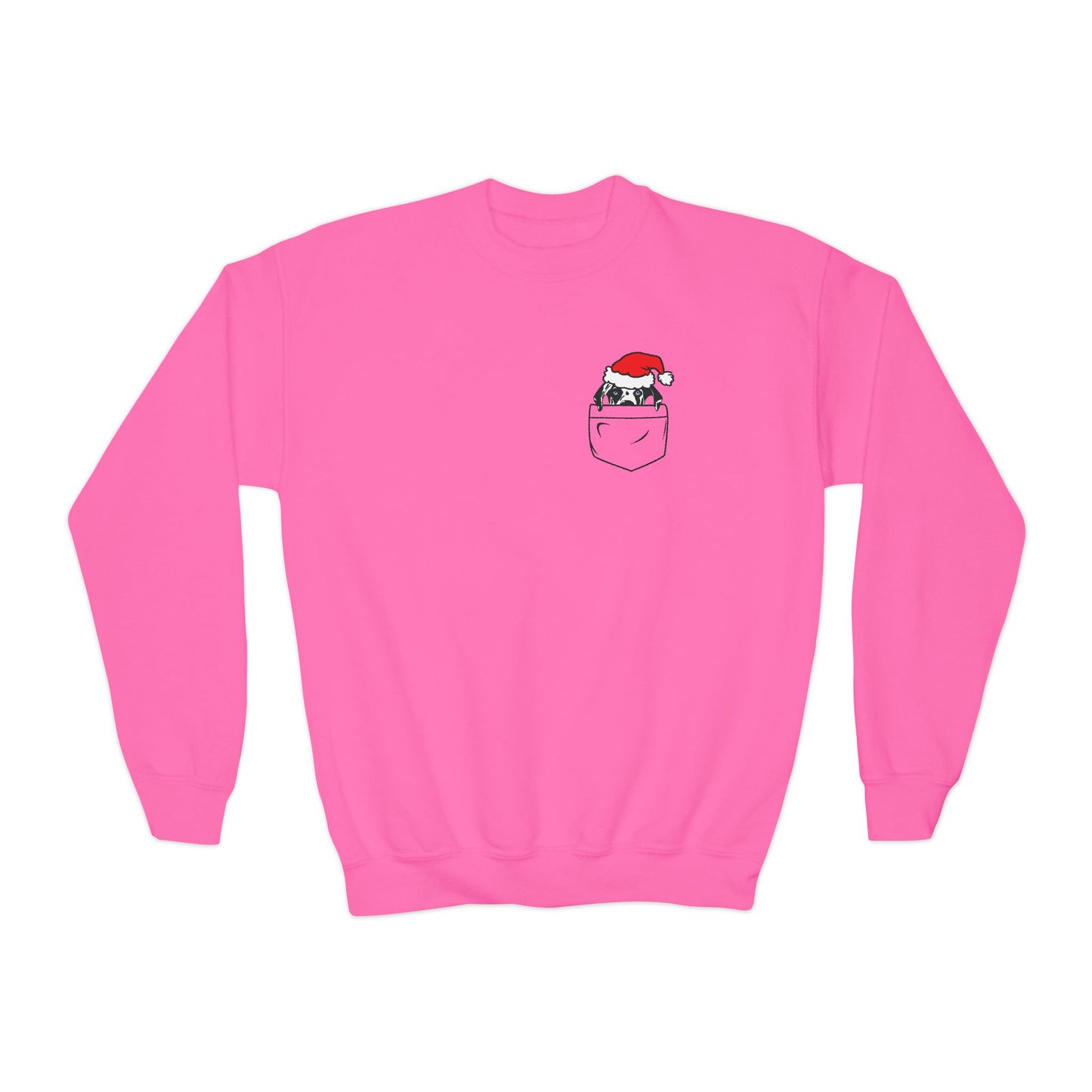 Pocket Rocco Youth Crewneck Sweatshirt