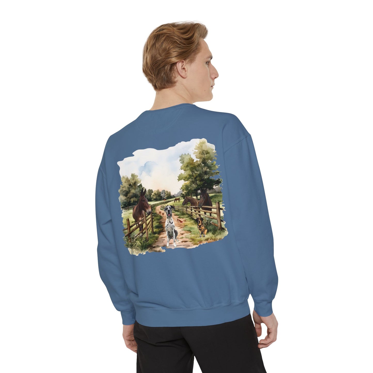 Rocco and Fam Comfort Colors Sweatshirt