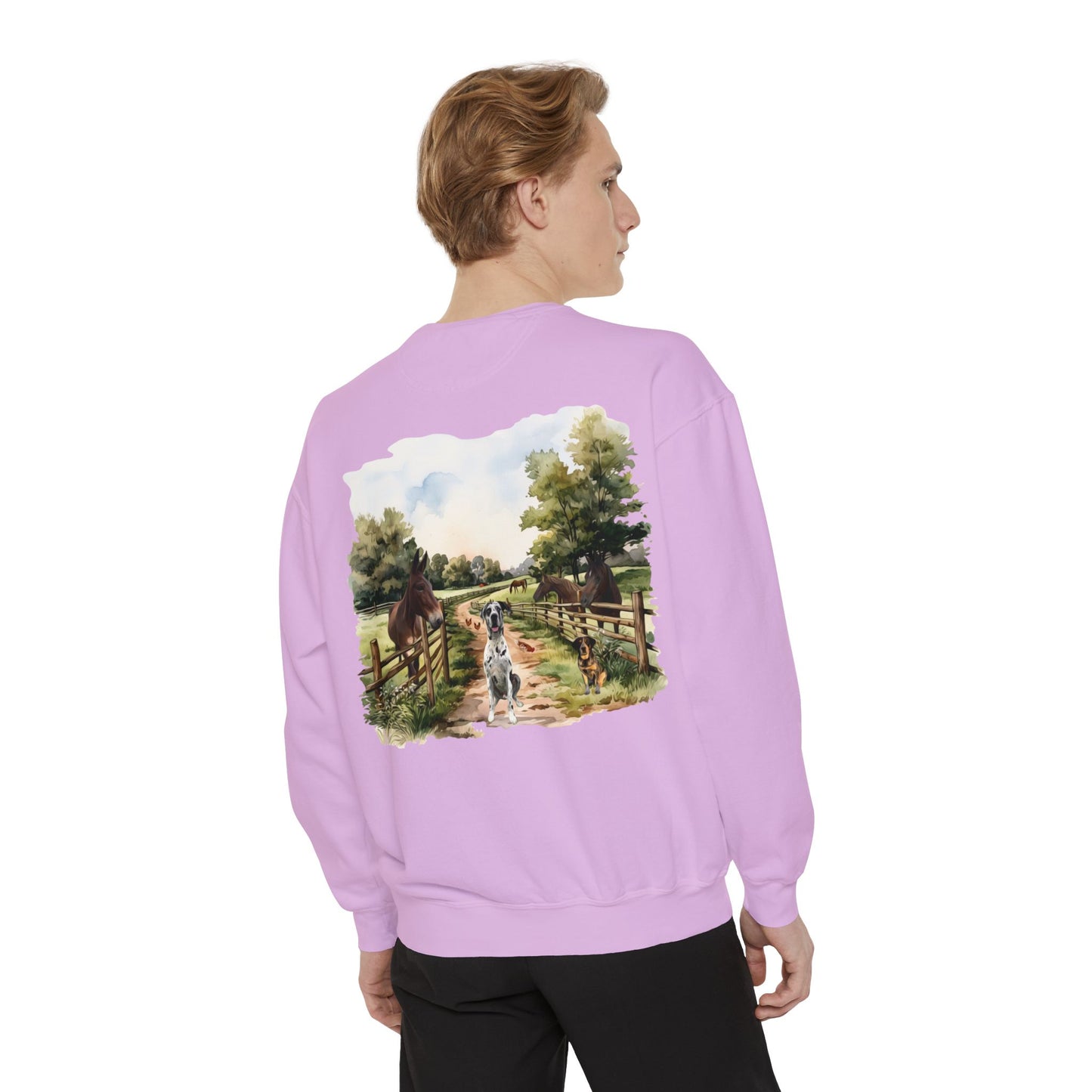 Rocco and Fam Comfort Colors Sweatshirt