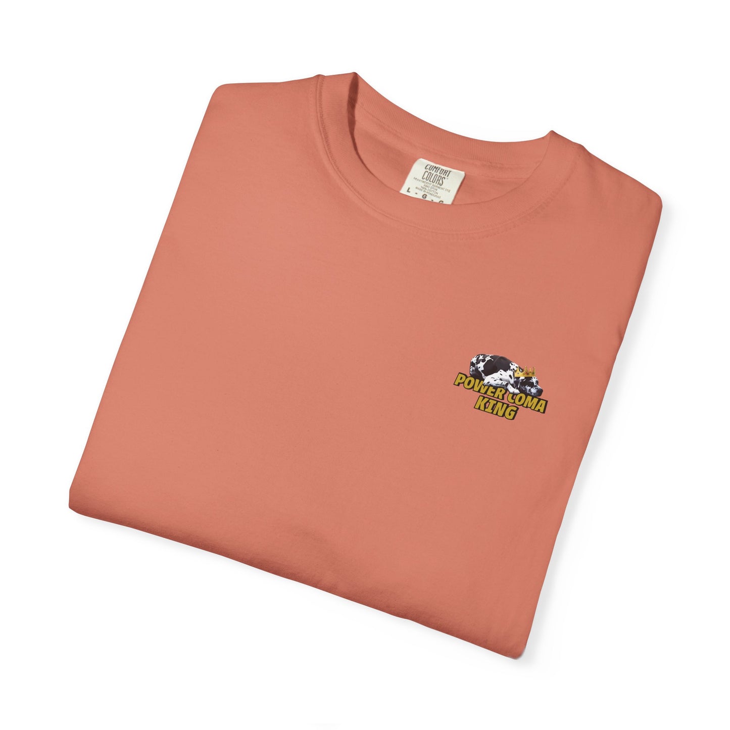 Power Coma King Comfort Colors Tee
