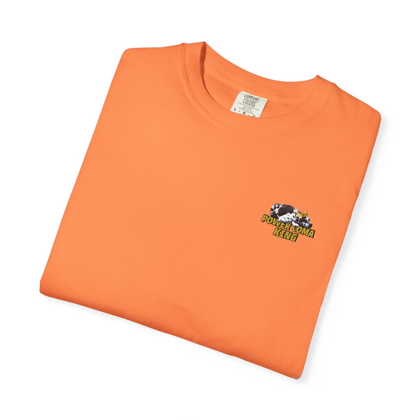 Power Coma King Comfort Colors Tee