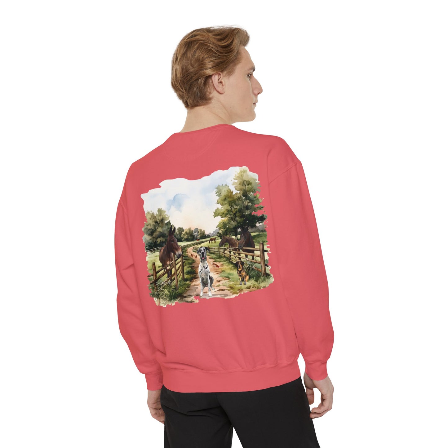 Rocco and Fam Comfort Colors Sweatshirt