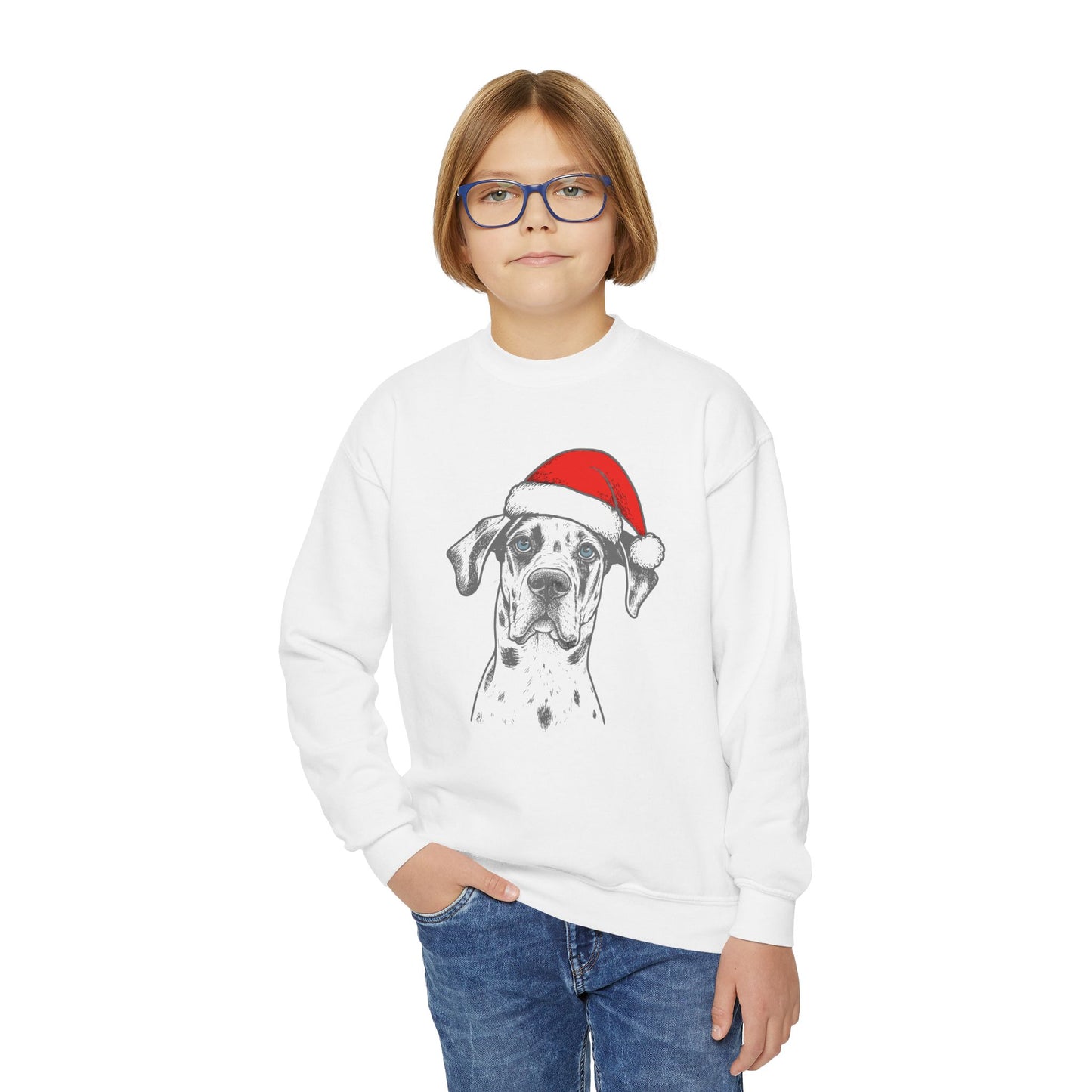 Santa Rocco Youth Crewneck Sweatshirt