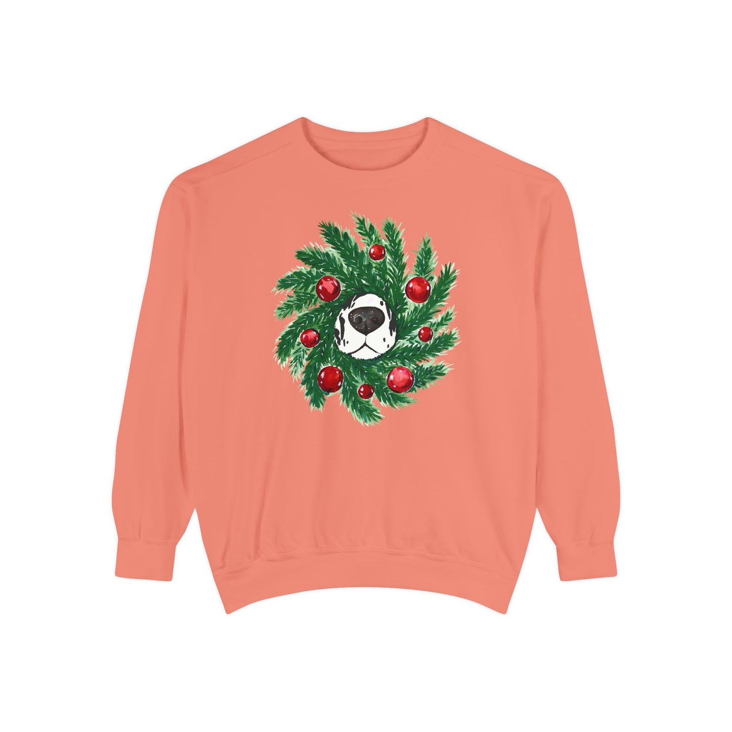 Wreath Rocco Comfort Colors Sweatshirt