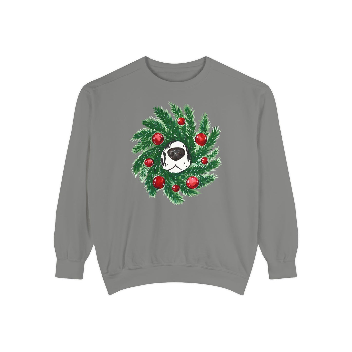 Wreath Rocco Comfort Colors Sweatshirt