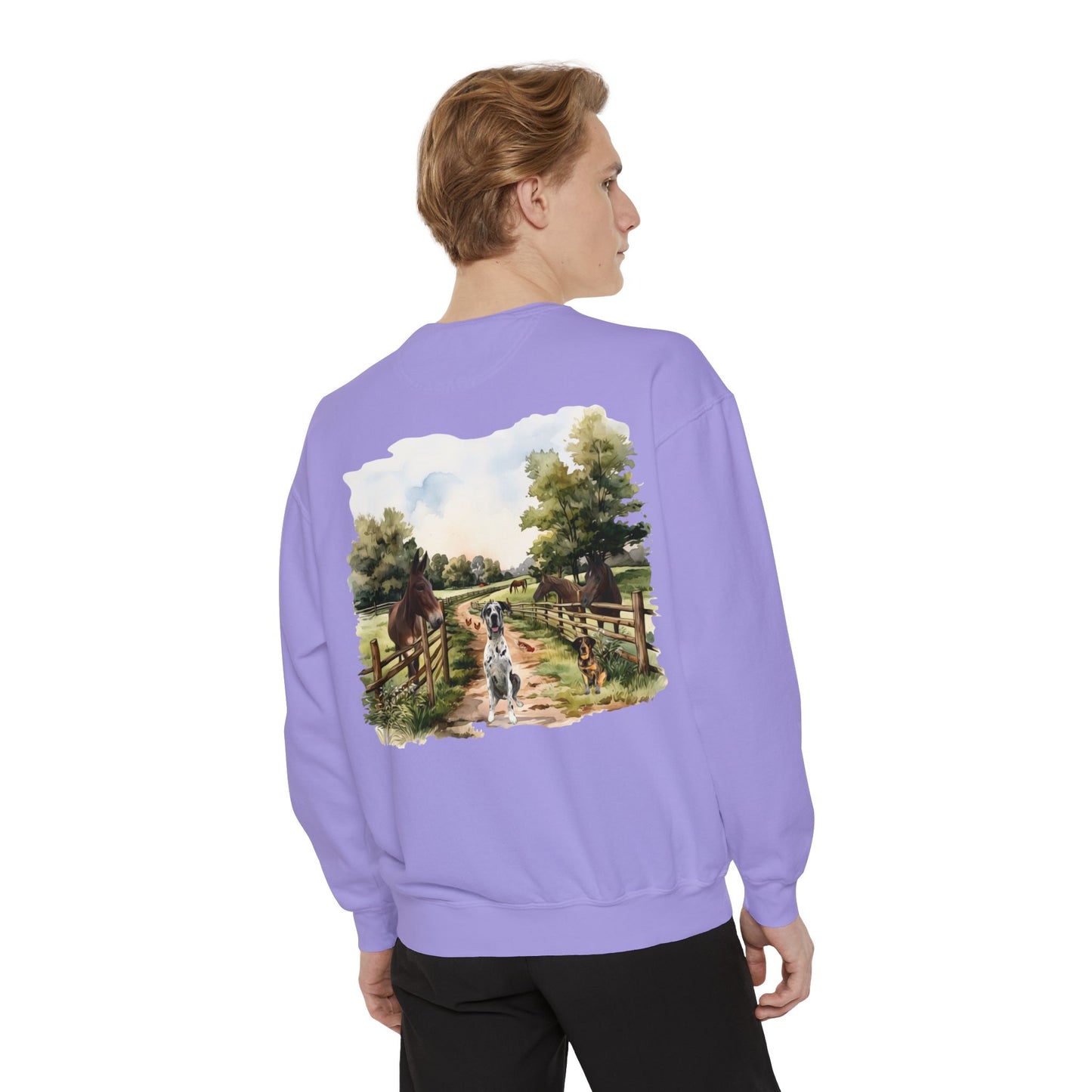 Rocco and Fam Comfort Colors Sweatshirt