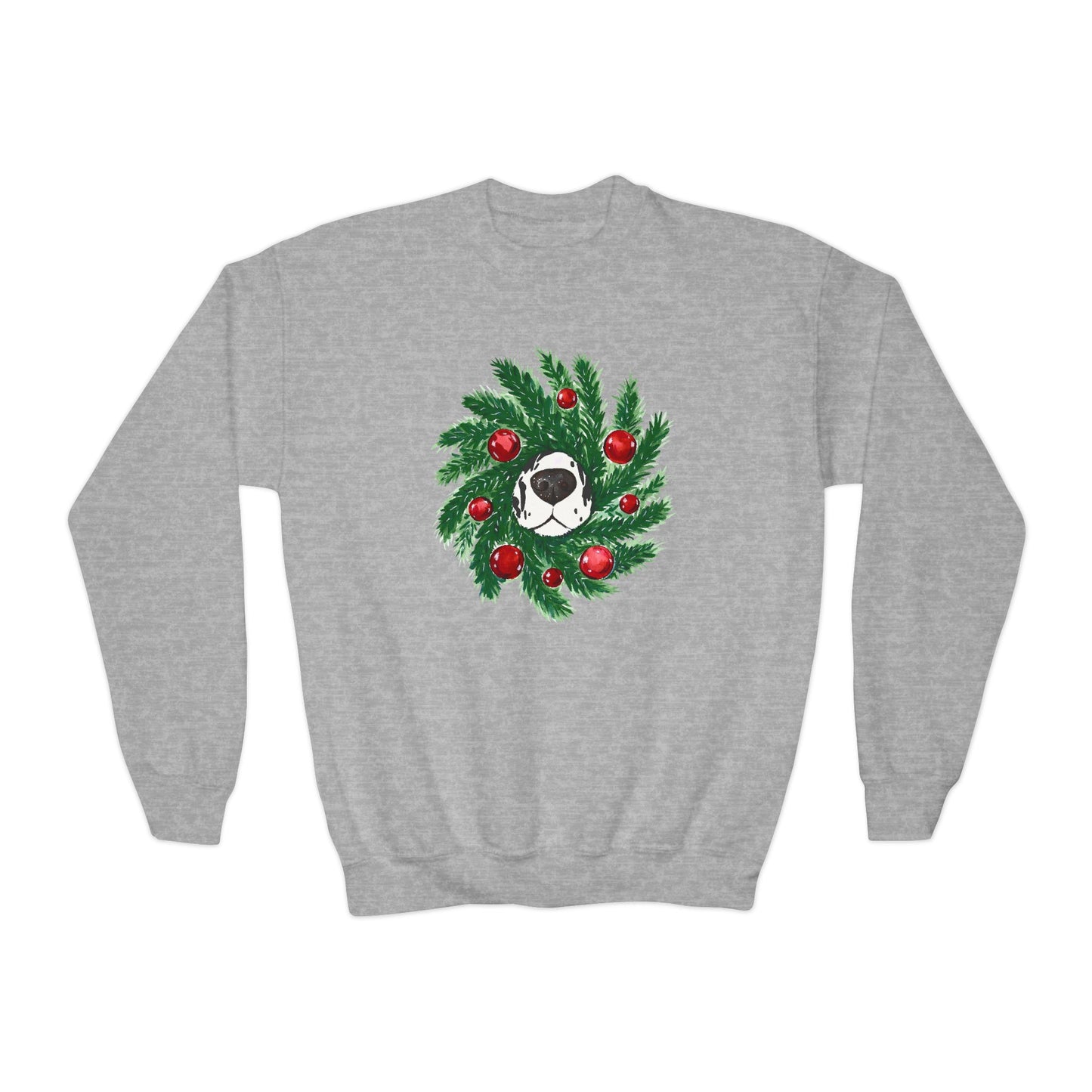 Wreath Rocco Youth Crewneck Sweatshirt