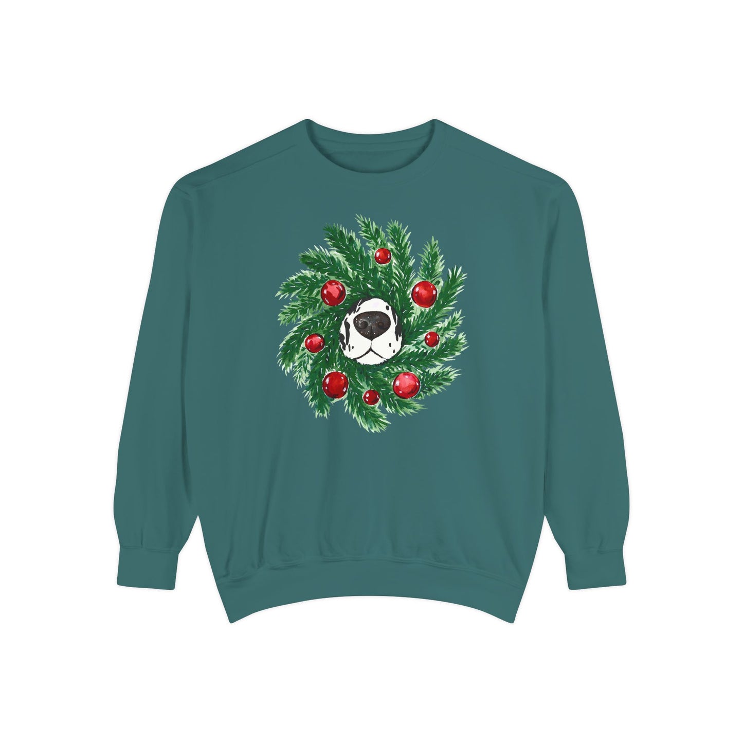 Wreath Rocco Comfort Colors Sweatshirt