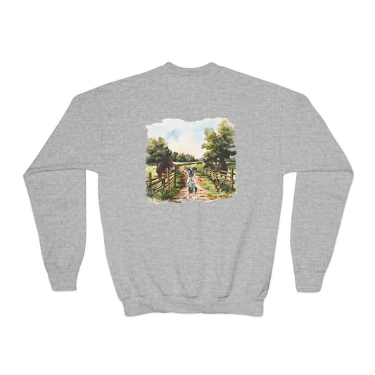 Rocco and Fam Youth Crewneck Sweatshirt